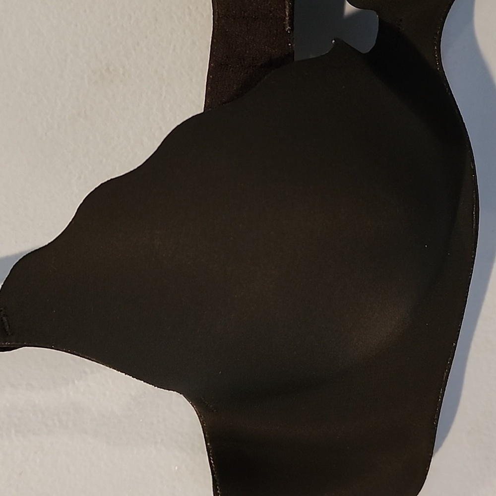 B Tempted By Wacoal Black Scalloped Pushup Bra  Size 34B - Picture 6 of 11